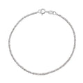 Justerbart Armbånd i 925 Sterling Sølv – Elegant Gypsophila Armbånd til Dame