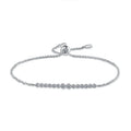 Moissanitt Tennisarmbånd i 925 Sterling Sølv – Gullbelagt Armbånd for Dame