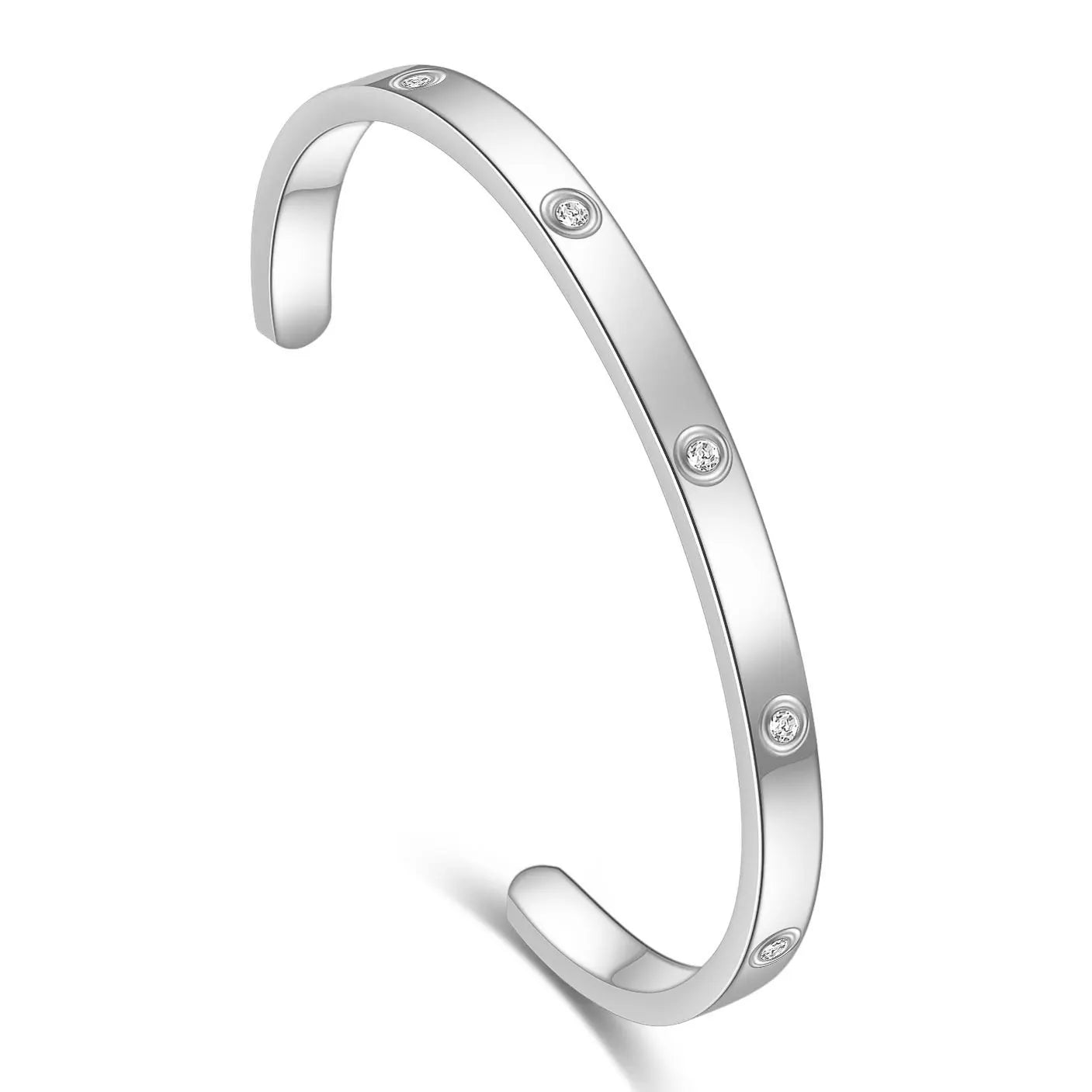 Nøkkelarmbånd i Titanstål – Matchende Pararmbånd for Dame og Herre