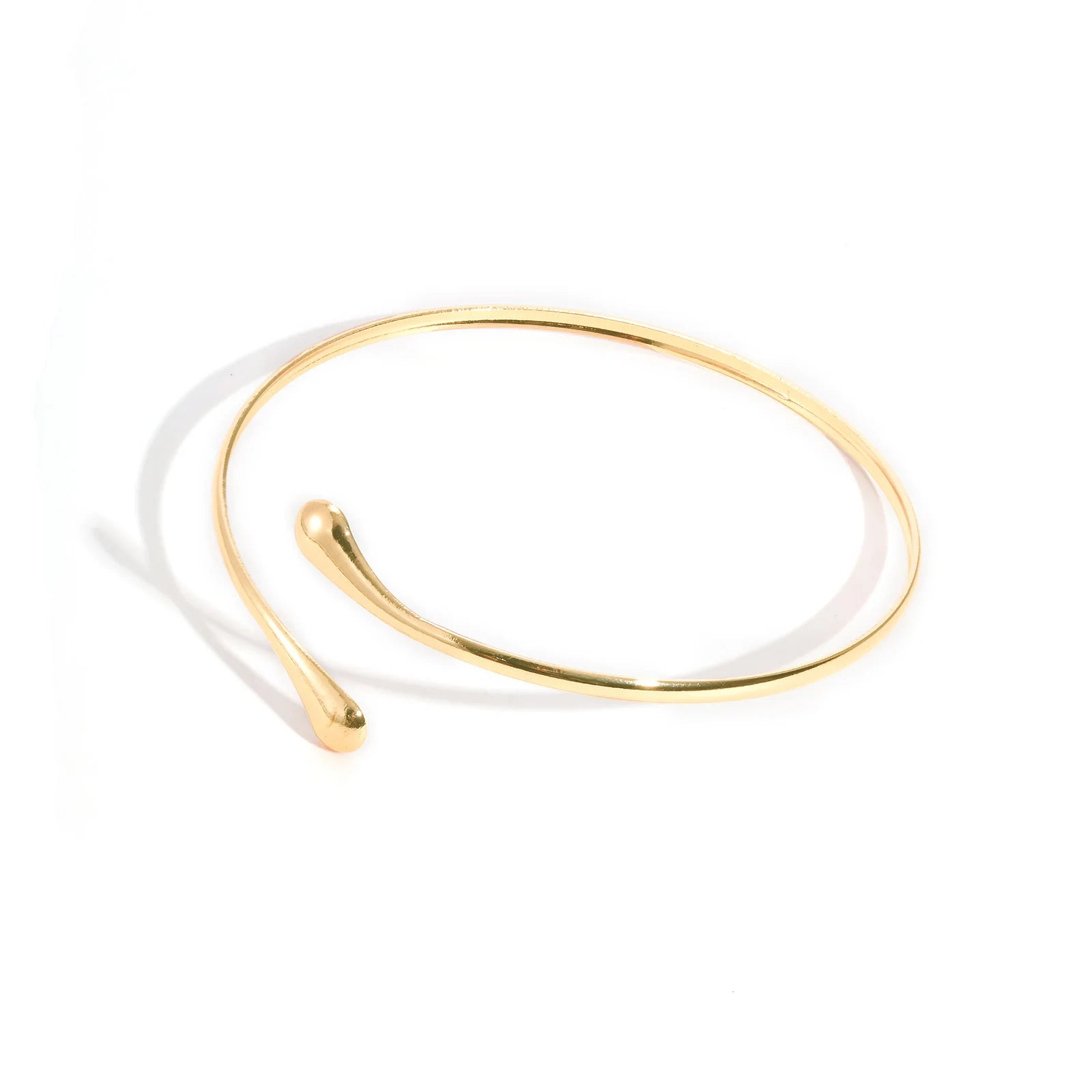 Boho Overarmsarmbånd i Rustfritt Stål – Justerbar Geometrisk Cuff til Dame