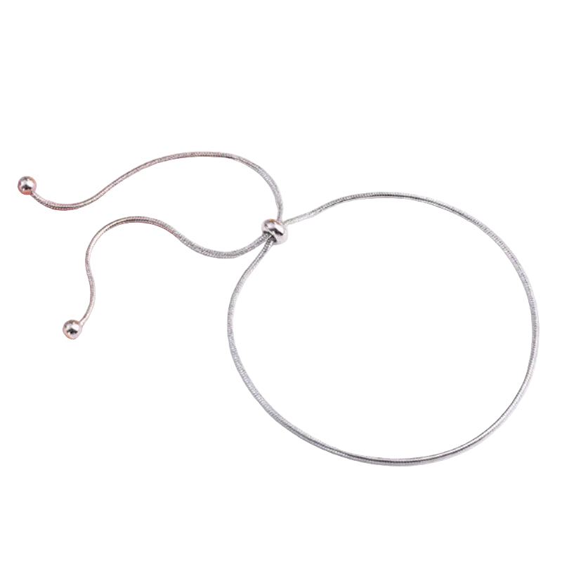 Minimalistisk Snake Chain Armbånd – Gullfarget Justerbart Smykke til Dame