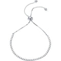 Elegant gullbelagt tennisarmbånd til dame med zirkoniasteiner – 14K gullbelegg og justerbar lengde