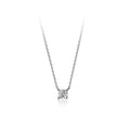 Minimalistisk Halskjede i 925 Sterling Sølv for Dame – 38 + 4,8 cm