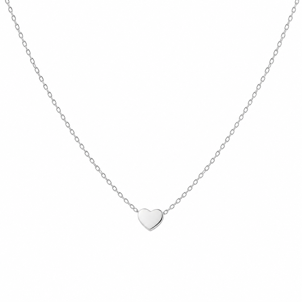 Hjerte “LOVE” Halskjede – Minimalistisk Clavicle Smykke