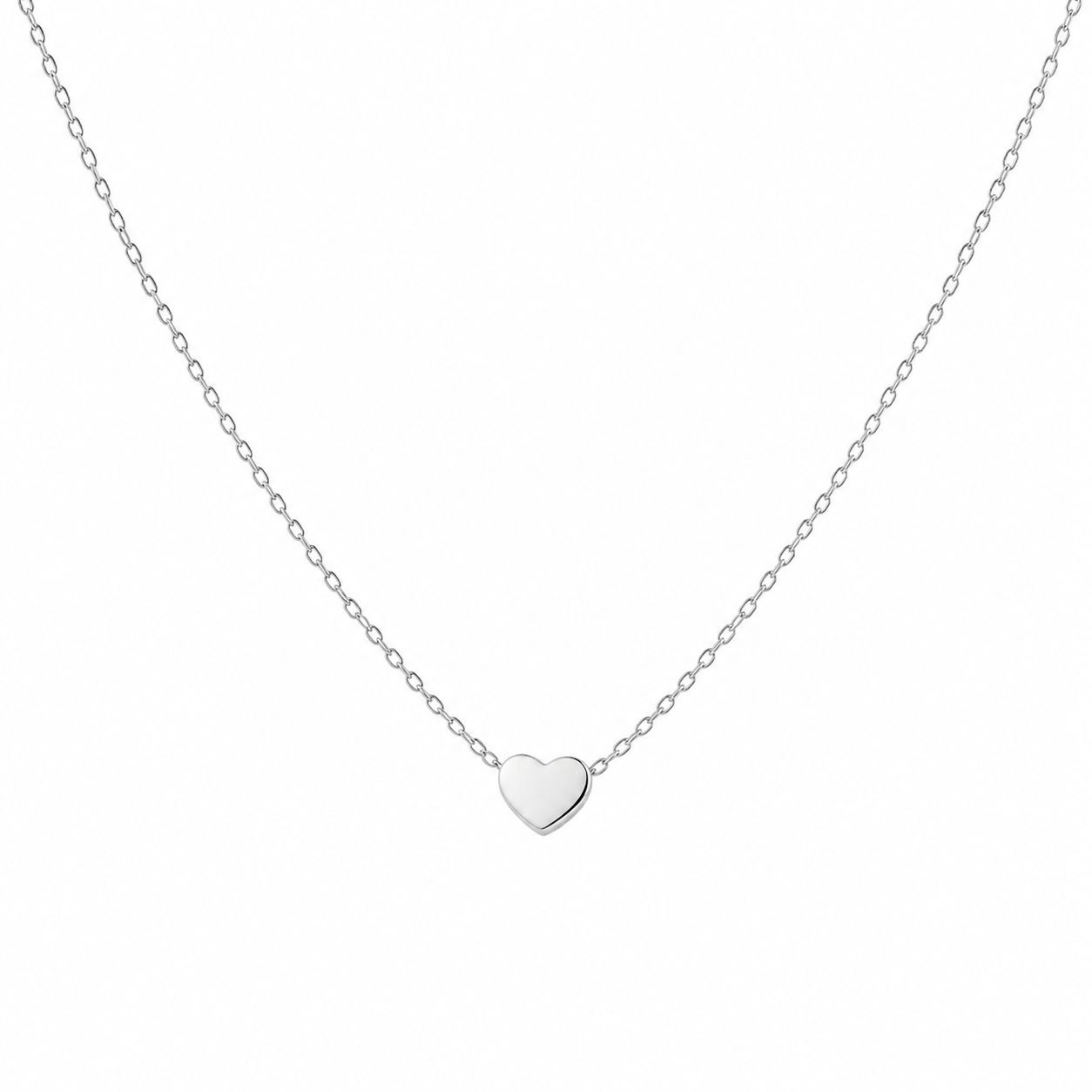 Hjerte “LOVE” Halskjede – Minimalistisk Clavicle Smykke